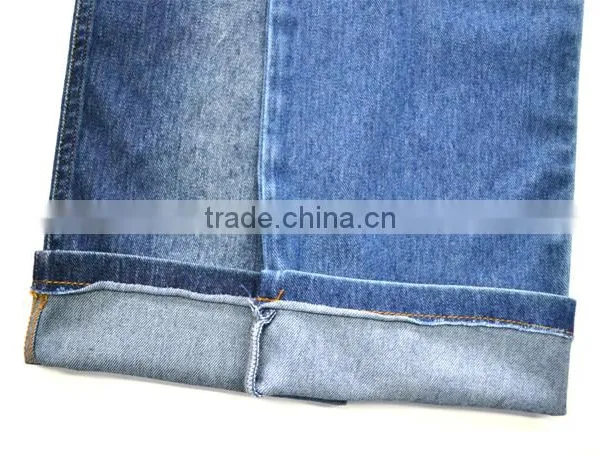 54%cotton 36%polyester 10%spandex 315gsm Twill Indigo Knitted Denim photo-2