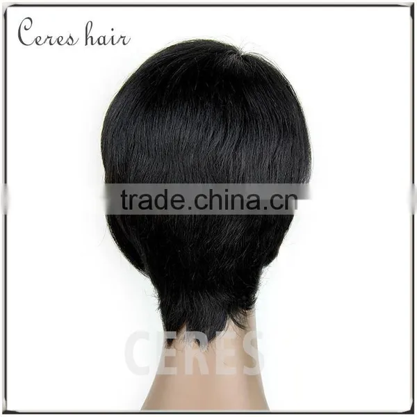 Henan Ceres Wholesale Real Indian Human Hair Lace Front Wig With Baby Hair photo-5