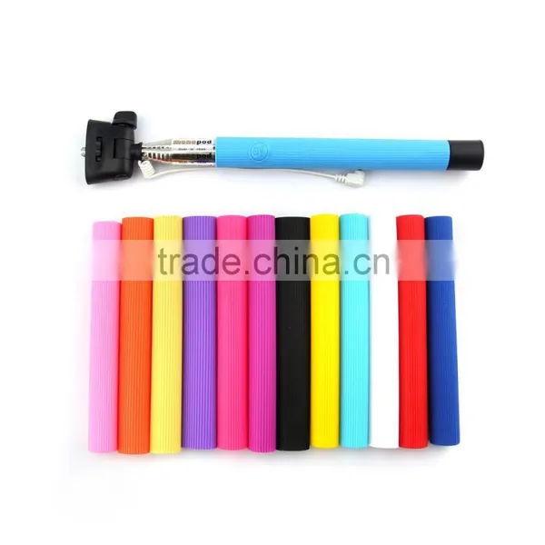 Quick Delivery China Self-timer Monopod Selfie Sticks With Foldable Handheld photo-4