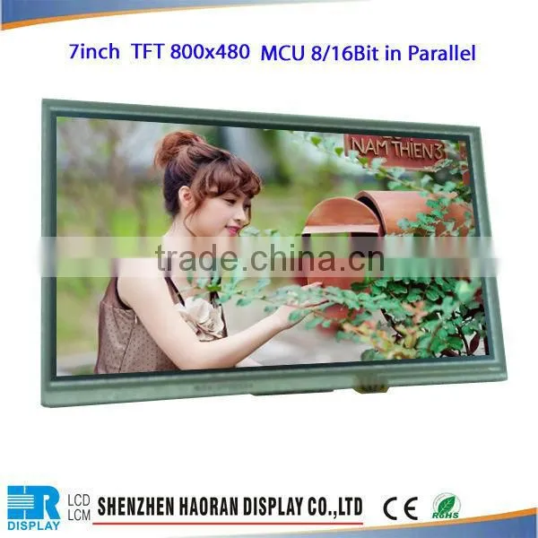 7inch TFT LCD display Module with SSD1963 lcd controller board with touch panel 7" tft lcd module