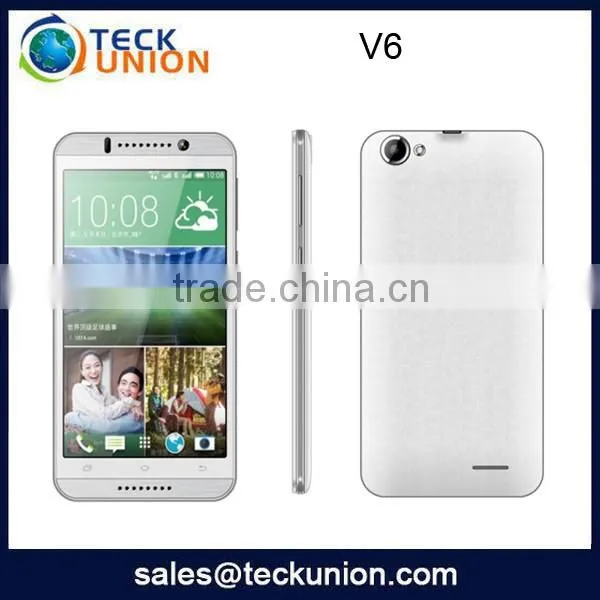V6 5.5nch Cheap Big Screen Android Mobile Phone Quad Band Dual Core 3g Cell photo-3
