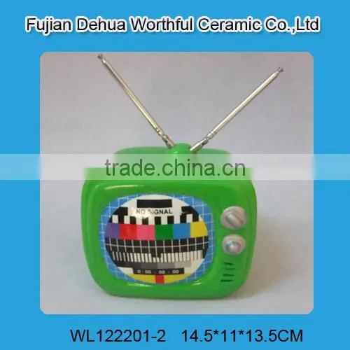 Unique Television Shaped Ceramic Coin Storage Boxes photo-4