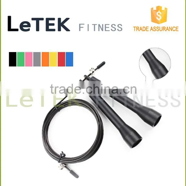 Jump Rope - Crossfit, MMA, Boxing Lightweight Long Ballistic Handles, Adjustable Length Cable and Dual Bearings - 100% Lifetime photo-2
