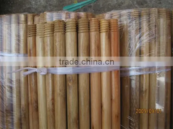 Cheap Widely Use Single Color Varnished Wooden Broom Stick photo-2