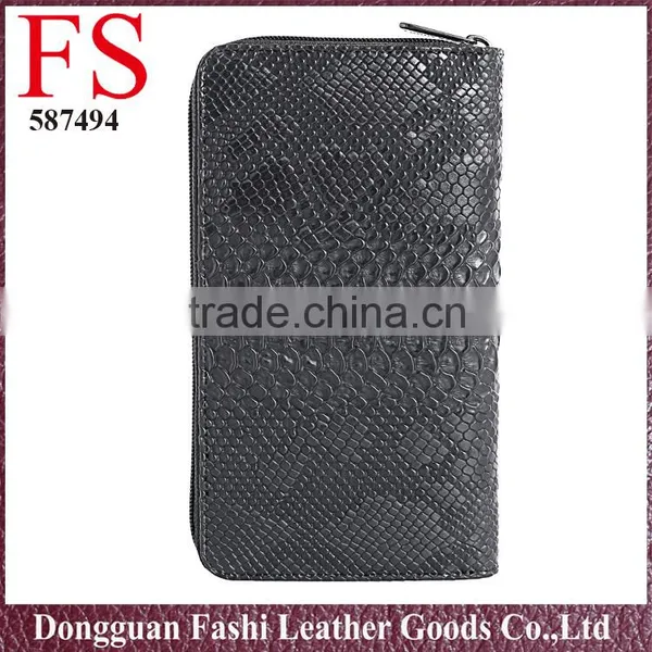 Lady Snakeskin PU Hot Selling Women Wallet photo-2