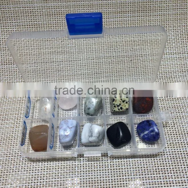 Beautiful Pebble Crystal Jade Agate Stone Ornament For Enjoy photo-4