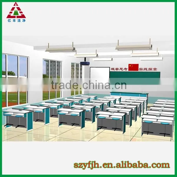 Hot Sell High Quality Wood or Steel Attractive Appearance Highly Cost Effective School Biological School Laboratory Tables