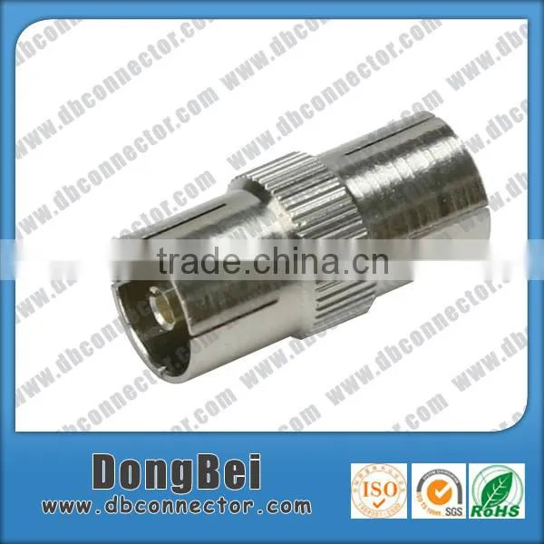 Brass Material PAL to F Conector tv photo-3