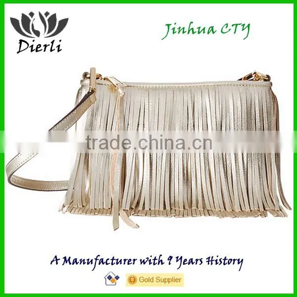 Fringe Tassel Long Strip Shoulder Bag for Girls photo-3
