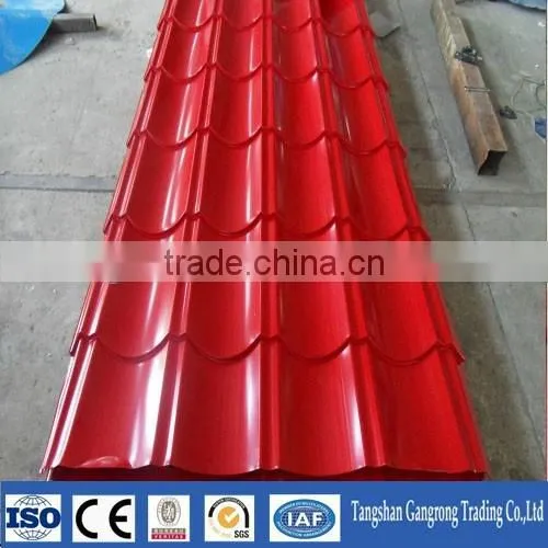 Colorful Prepainted Corrugated Steel Roof Sheet photo-2