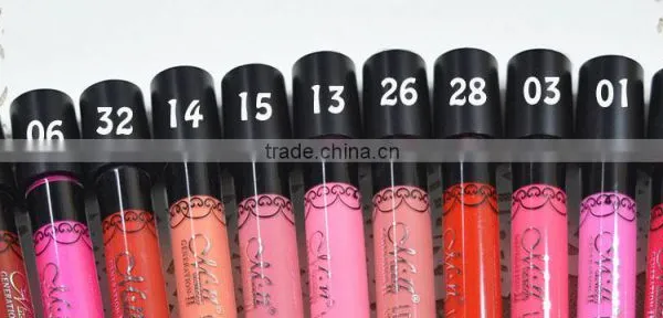 Hot Sales Women Ladies Waterproof Elegant Color Lipstick Matte Smooth Long Lasting Lip Stick Lipgloss photo-6
