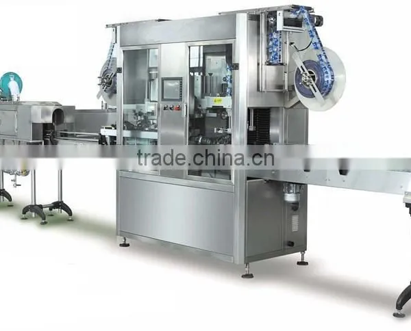 Full-auto Shrink Sleeve Labeling Machine for Bottle, 2 Head Labeling Machine photo-2