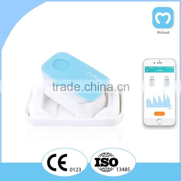 Home Check Fingertip Pulse Oximeter Portable Bluetooth Pulse Oximeter