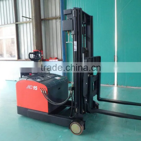 Electric Reach Stacker Truck Max. Lifting Height 4500mm photo-5