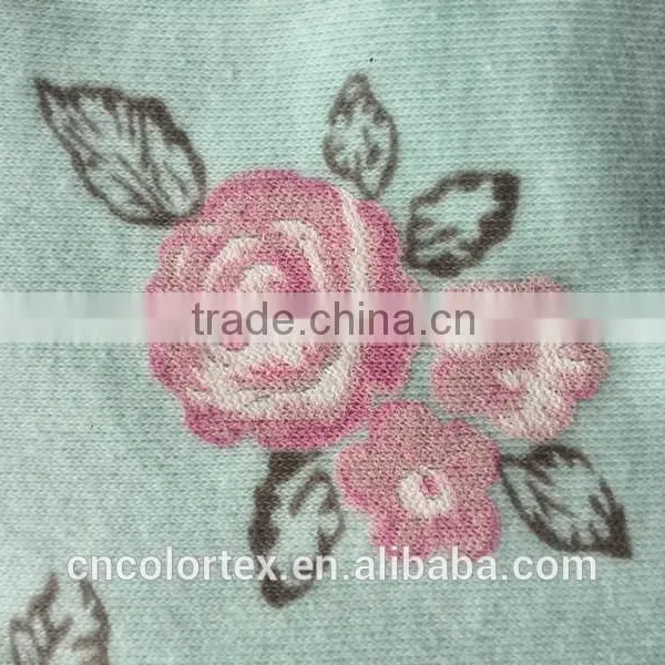 China Wholesale Baby Girls Wear Lovely Printing Rose Cotton Romper With Foot photo-4