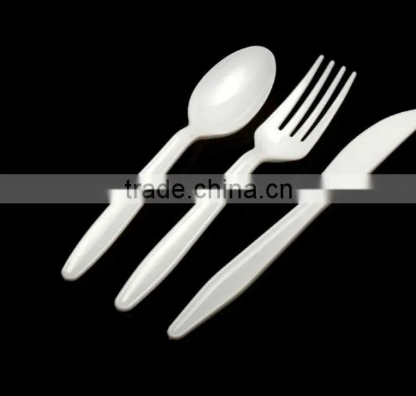 Light Duty Plastic Disposable Tableware Fork Knife Spoon photo-2