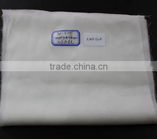 Silk and Wool Blended Fabric for Garment Use (AMA1604)