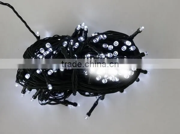 Series String Xmas Decoration Light With Solar Panel for Supermarket 10meter 20meter 100meter photo-3