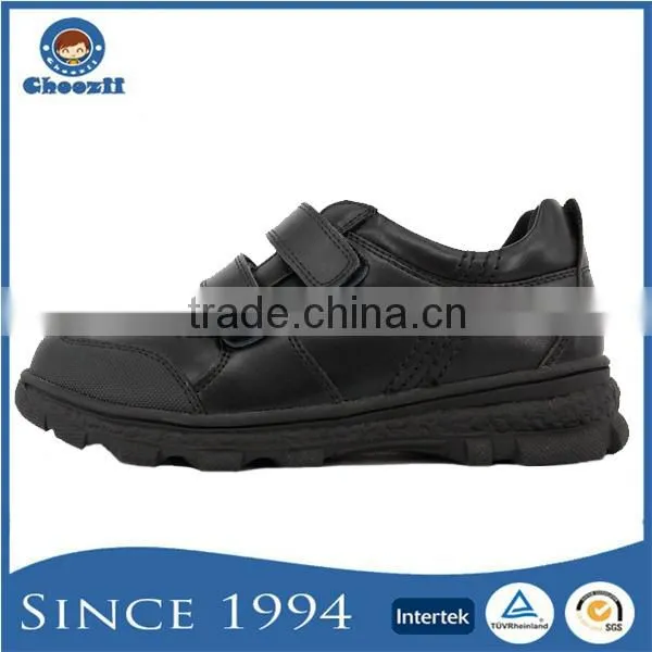 2016 Wholesale Skidproof Pure Leather Children Athletic School Shoes photo-4