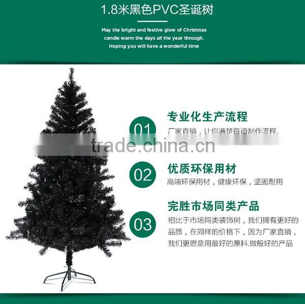 Manufacturers Selling Encryption Christmas Tree Development 2.1 Meters / 210 cm All Pine Needle Tree Hotel Christmas Decoration photo-5