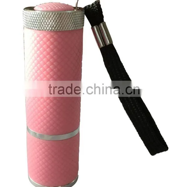 Cusotmized beautiful look aluminum led flashlight torch