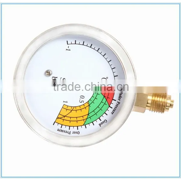 Top Quality China Factory With Alarm Sf6 Bourdon Tube Pressure Gauge photo-4