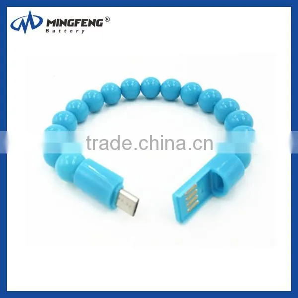 Promotion Gift Cable Beaded Wristband Usb Cable Bracelet Usb Cable photo-4