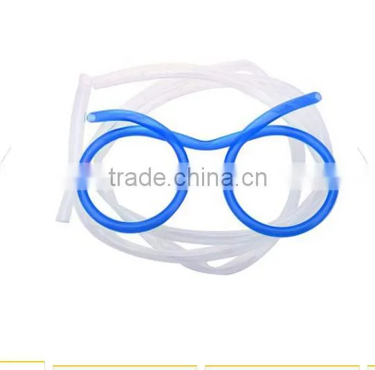 Glasses Shaped Drinking Straw / Glasses Drinking Plastic Straw / Glasses Shaped Straw photo-6