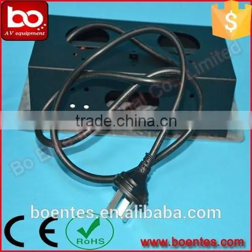 Conference Equipment USB Power Charging Pop Up Power Outlet/Socket Box With RJ45/HDMI/Audio photo-4