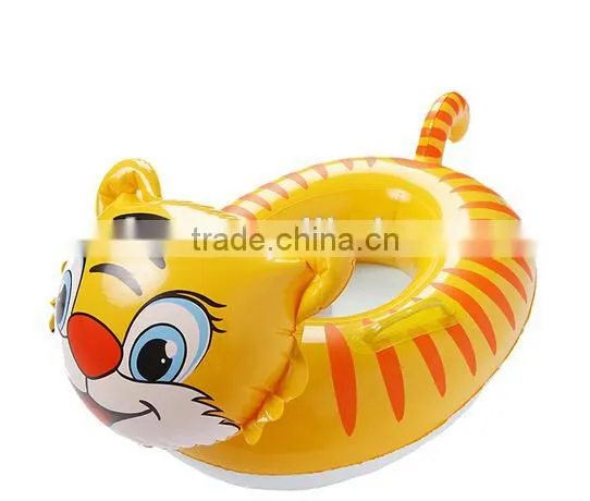 Cartoon Design Seat Child Swim Ring / Inflatable Boat Swimming / Baby Swimming Float photo-5