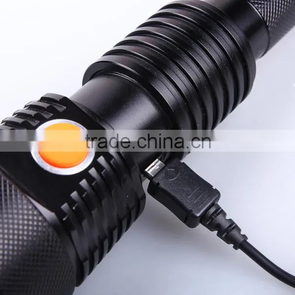 1300LM Super Bright XM-L2 U2 Most Powerful Aluminum Zoom Tactical LED Torch Flashlight photo-5