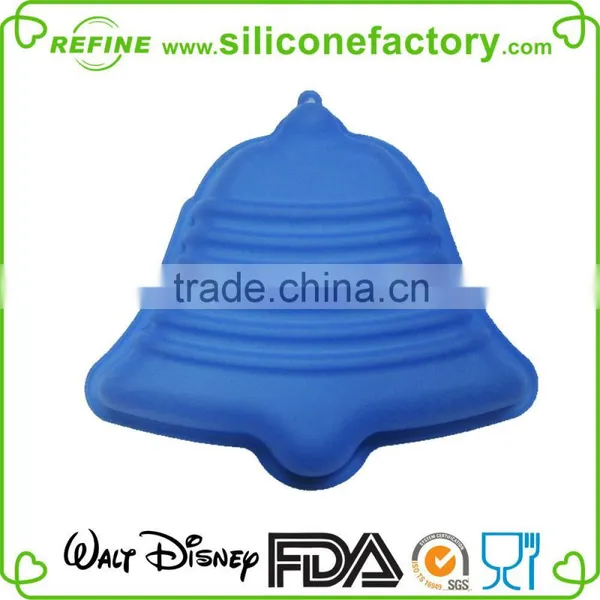 Wholesale Food Grade Fancy Christmas Silicone Cake Baking Mould, Set of 4 photo-3