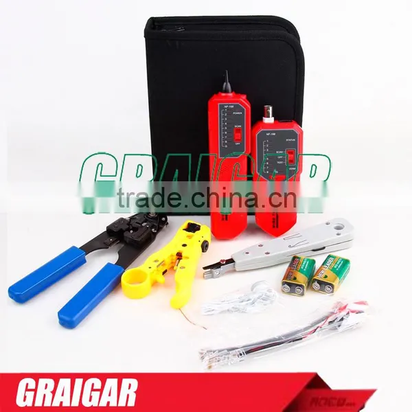 Network Toolkit NF-1203 Include Wire Tracker NF-268 Punch Down Tool RJ45 Plug Crimp photo-2