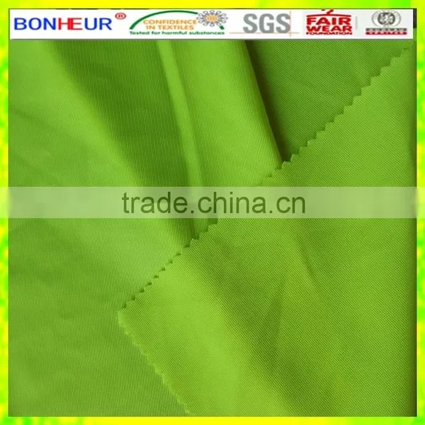 100%polyester Tricot Knitted Fabric His Vis 120gsm for Safety Vests photo-2