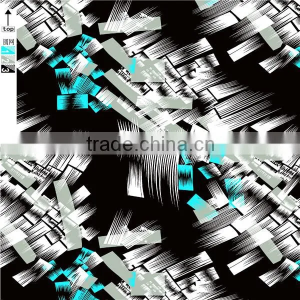 FDY Printing Knitted Fabric Polyester Stretch Fabric for Women photo-2