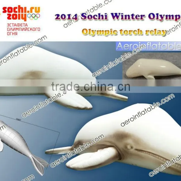 2014 Sochi Winter Olympics Inflatable Walrus Marine Animal photo-2