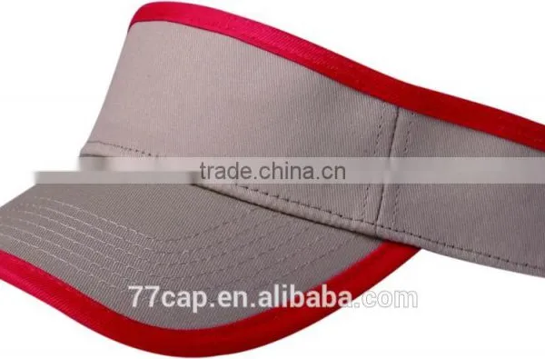 2016 New Design Visor Cap With Custom Logo photo-6