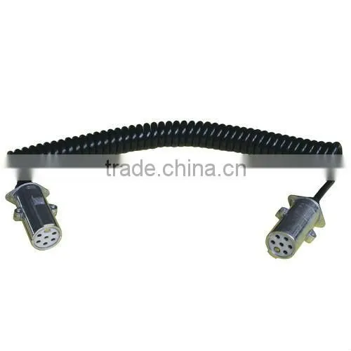 15 Pin Trailer Spiral Coil For Caravan Towing Towbar photo-6
