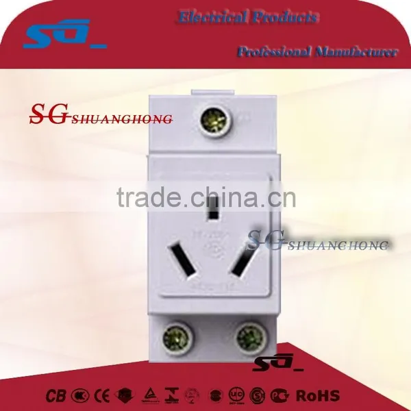 AC30 Din Rail Mounted Universal or Multiple Power Modular Socket 10/16amp photo-4