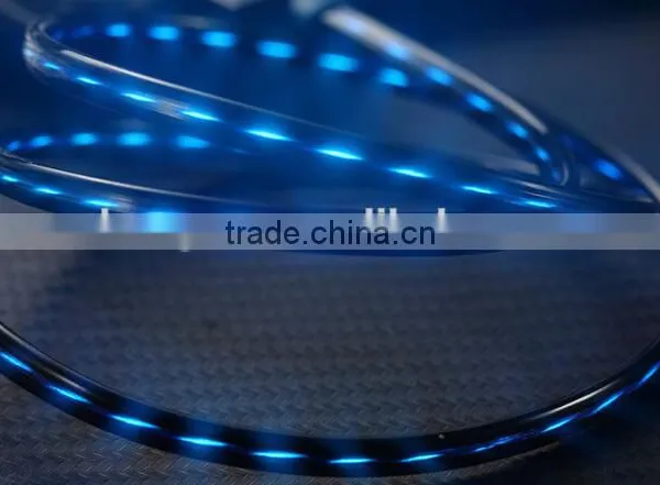 New USB Streamer Emission Data Line Dynamic Light Mobile Phone Charging Wire EL Wire photo-2