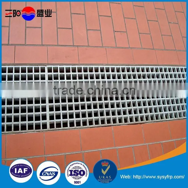 China Supplier Molded Fiberglass Grating Frp, Sewage Grating, Floor Trap Grating photo-2