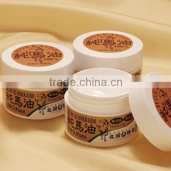 Moisturizing Japanese Hand Cream Horse Oil for a Variety of Medical Treatments , Additive-free, no Fragrance photo-3