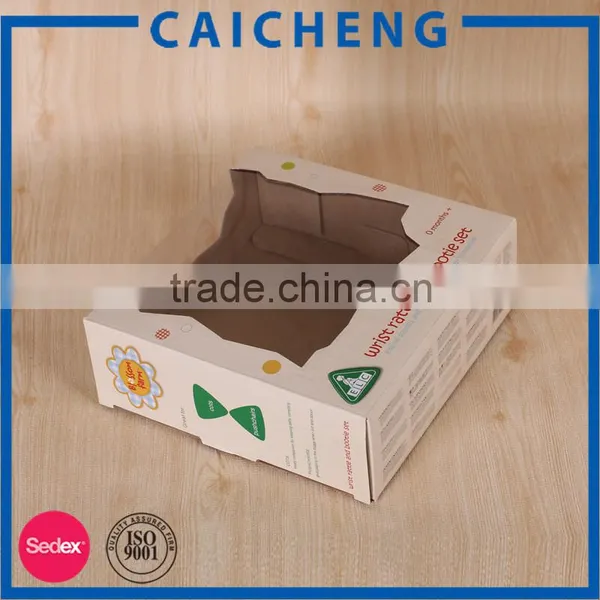 Customized Lid and Tray Rigid Paper Baby Shoe Box photo-5