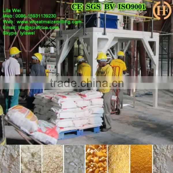 South Africa Maize Flour, Meal, Grtis, Samp of 50T per 24h Maize Milling Line photo-2