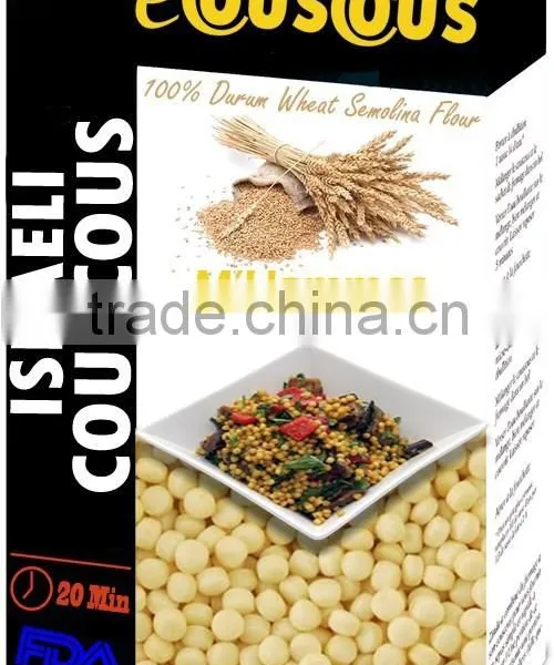 WholeSale Israeli Couscous 100% Durum Wheat Semolina Flour. Israeli Couscous. WholeSale M'hammas 1Kg Bag Thick Grain. photo-2