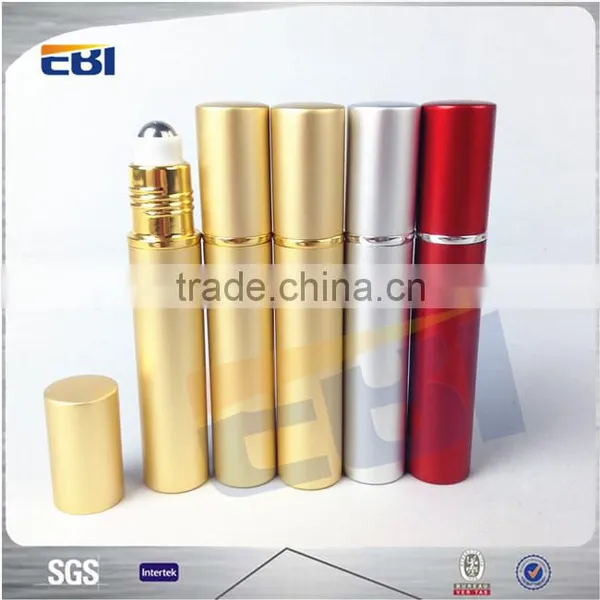 Sample Free Aluminum Empty Perfume Roll on Bottle