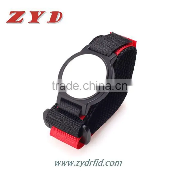 Access Control UHF RFID Adjustable Silicone Wristbands photo-4