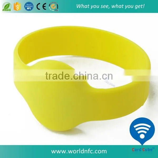 Ring Bracelet NFC NTAG213 Silicone Wristband for Lockers and Consume Goods photo-2