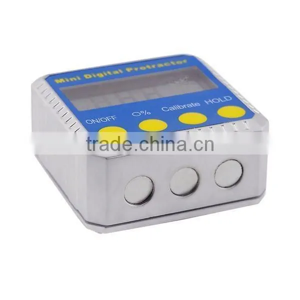 Digital Angle Gauge Meter Protractor 360 Degree Magnets Base Level Slope Bevel Box Inclinometer photo-4