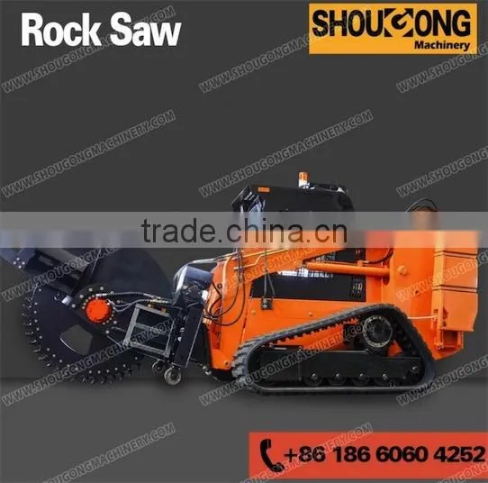 Micro Trencher for Optical Fiber Cable Laying in Urban Areas